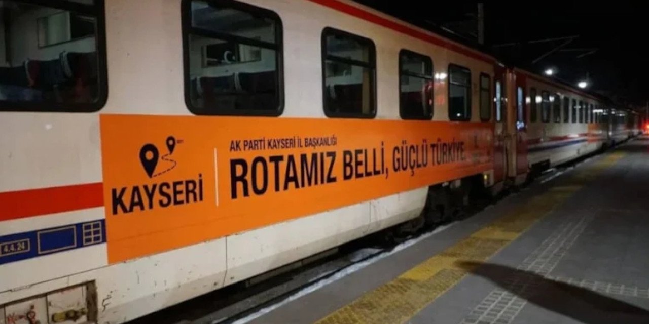 AK Partililere özel tren seferi var, bilet var, ücret bilgisi yok