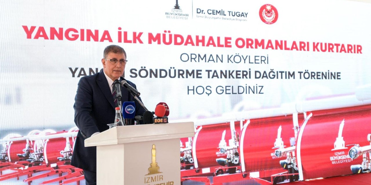 İzmir Büyükşehir Belediyesi, yangınlar için acil eylem planı hazırladı