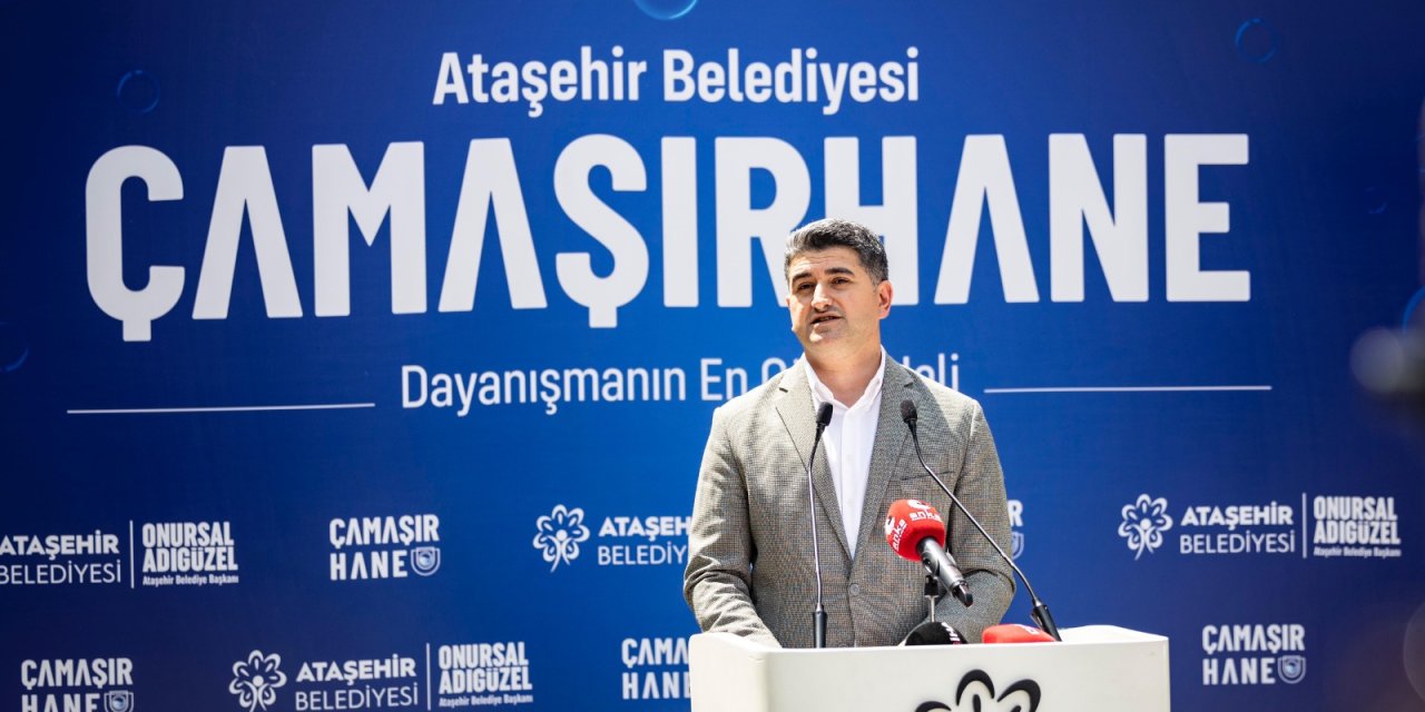 Sosyal Belediyecilikte Örnek Adım: Ataşehir’de Ücretsiz Çamaşırhane Açıldı