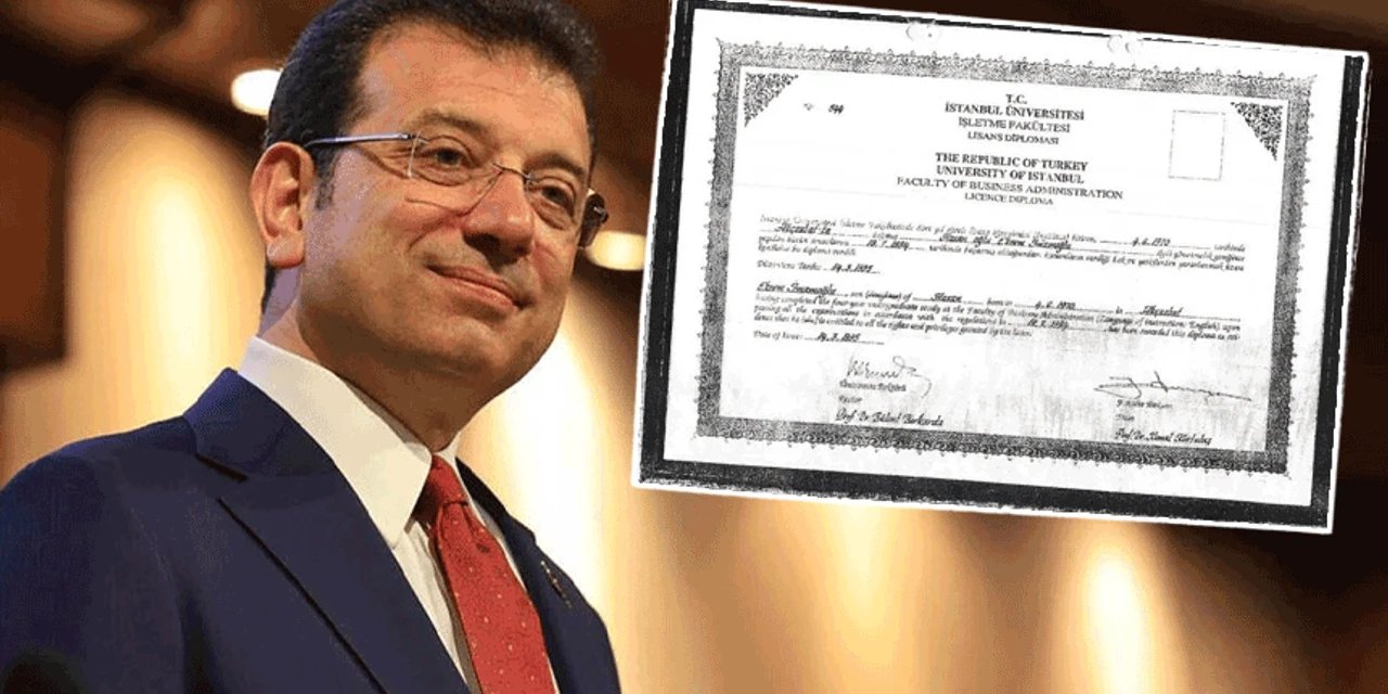 Belge olmadan diploma iptal etmişler!