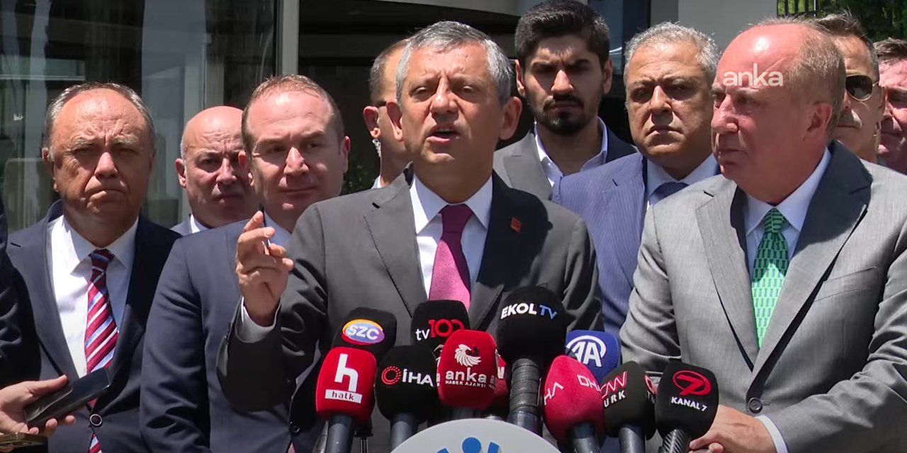 CHP lideri Özgür Özel'den Muharrem İnce'ye açık davet!