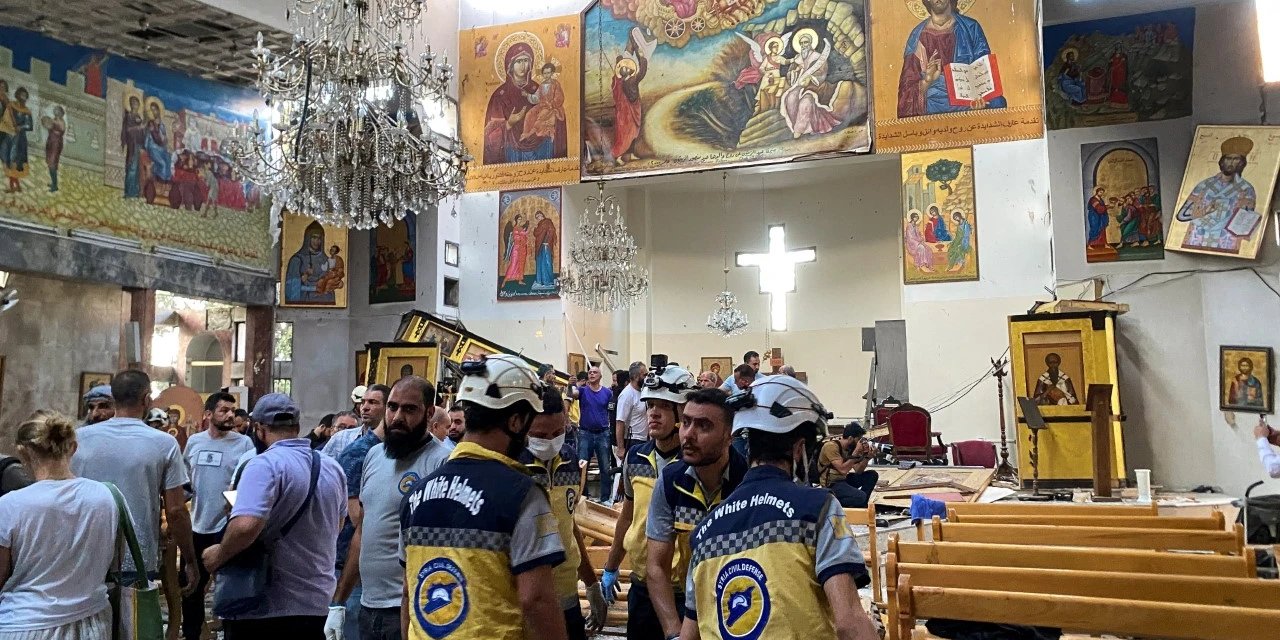 Şam’da kiliseye IŞİD saldırısı: Çok sayıda ölü var