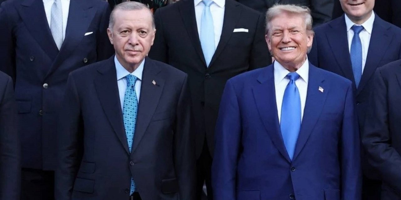 Erdoğan ile Trump, NATO Zirvesi'nde bir araya geldi