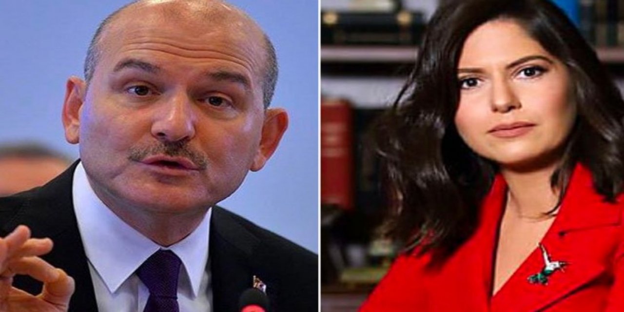 Süleyman Soylu kendisini yalanlayan HaberTürk gazetesi yazarı Kübra Par'ı yalanladı: ''Ana muhalefet başkanının dinlenmesi devlet sapıklığıdır''