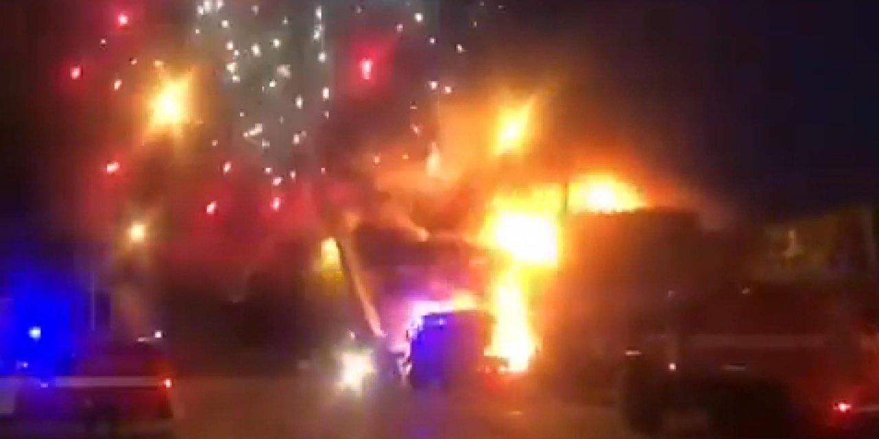Rusya’da hava fişek fabrikasında yangın