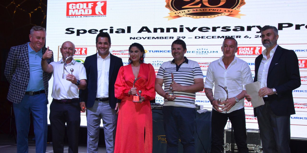 Golf Mad Pro-am Golf Turnuvası sona erdi