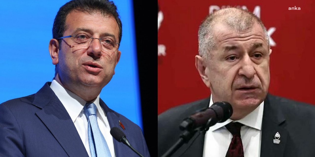 Ekrem İmamoğlu'ndan Ümit Özdağ'a teşekkür mesajı
