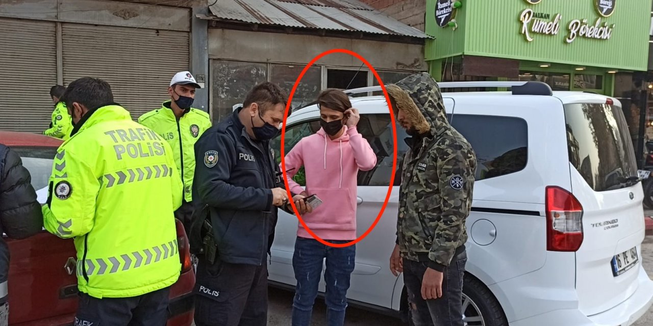 Kısıtlamaya uymayan Suriyeli kaçağa ceza