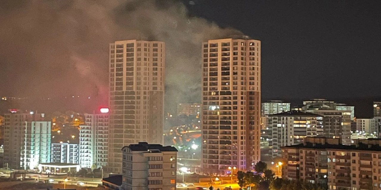 Ankara'da 26 katlı binadaki yangına 3 tutuklama