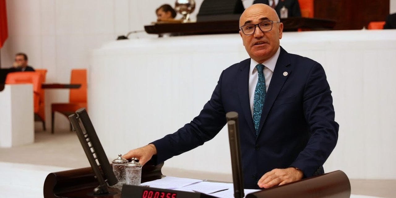 Mahmut Tanal'dan TBMM'de eylem: Zeytine dokunma, hayata dokunma