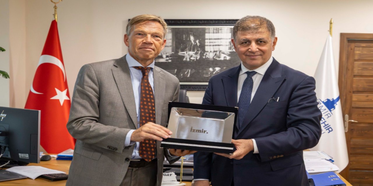 Hollanda Büyükelçisi Wijnands Başkan Tugay’ı Ziyaret Etti