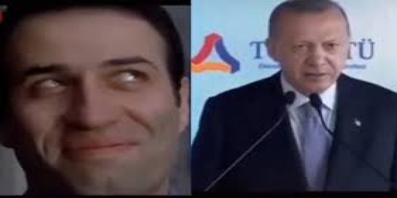 Tik Tok'ta yayınlanan Kemal Sunal göndermeli Erdoğan videosu rekor kırdı!