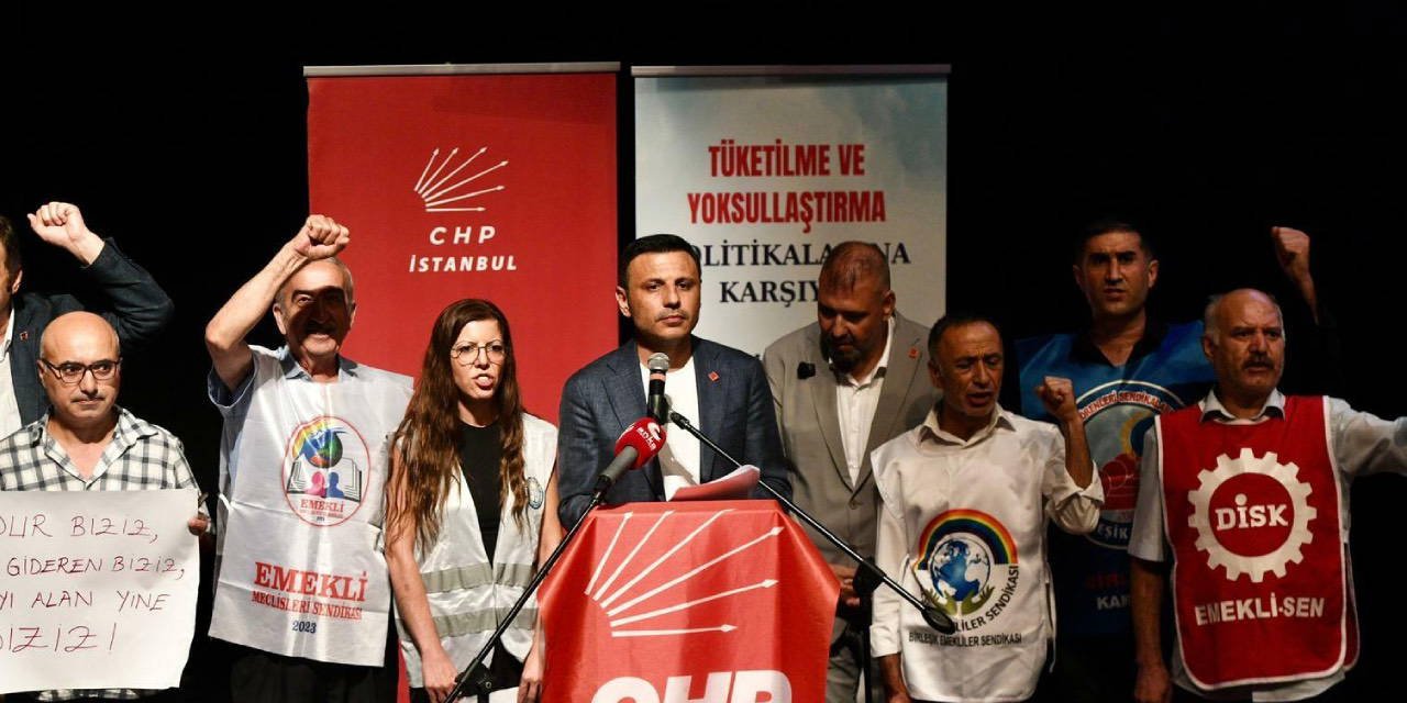 CHP İstanbul İl Başkanı Özgür Çelik: ‘Sabır artık emekli oldu’