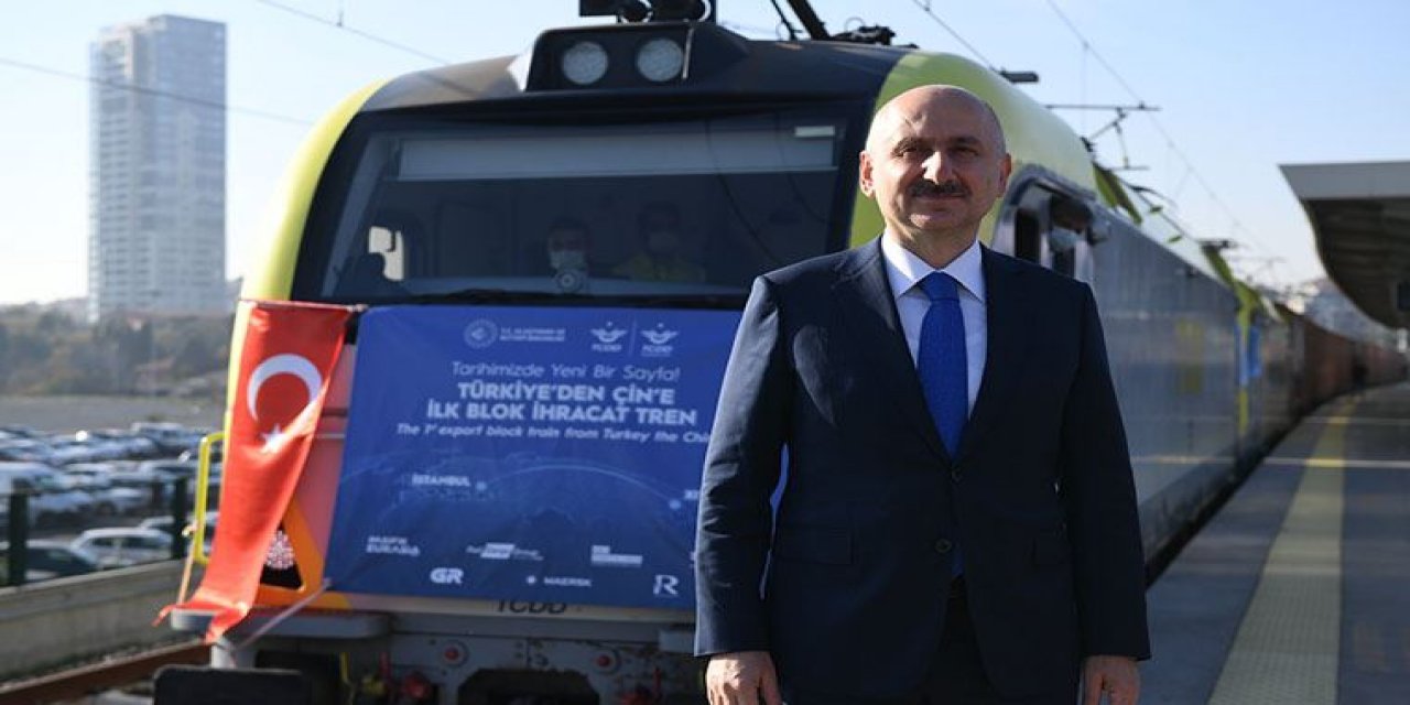 Çin'e diye yollanan tren Halkalı Garı'nda çıkmıştı... Ulaştırma Bakanı'ndan yeni açıklama!