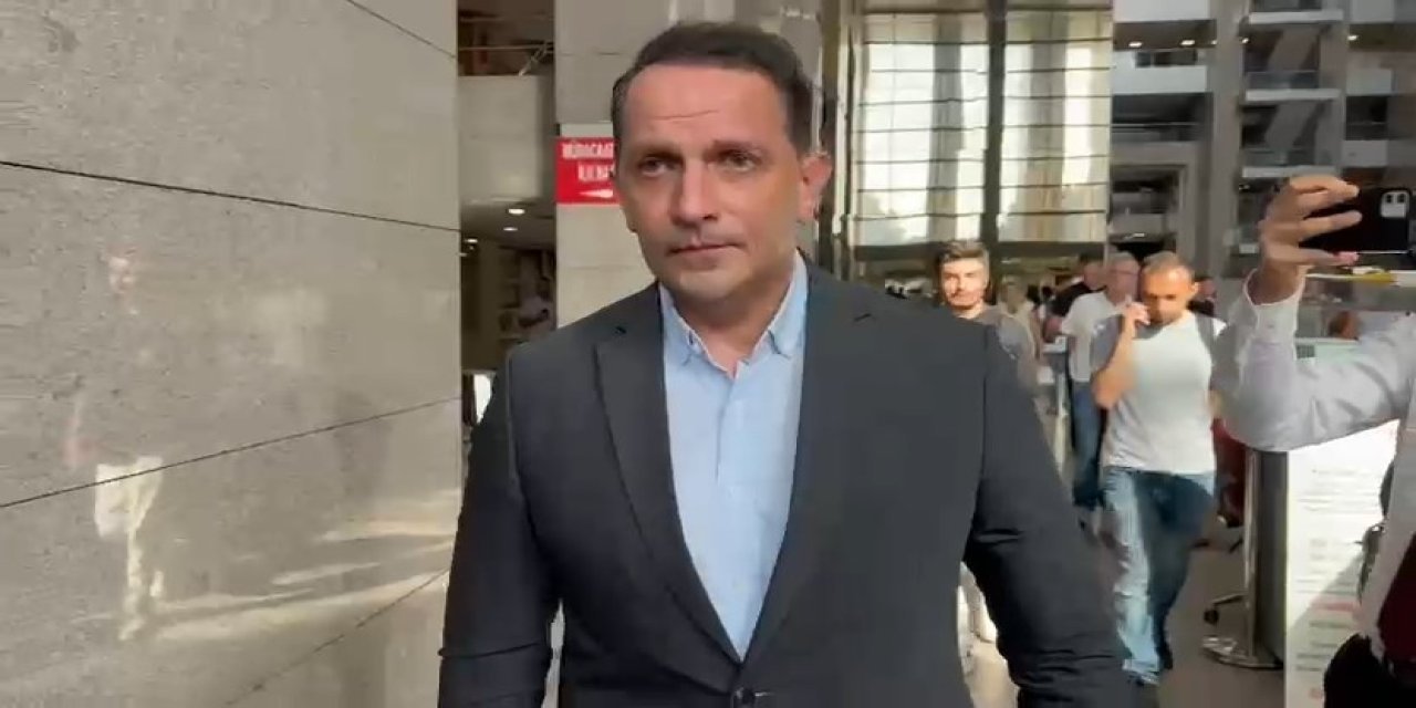 Mücahit Birinci, Özgür Özel'den şikayetçi olmak için adliyeye geldi