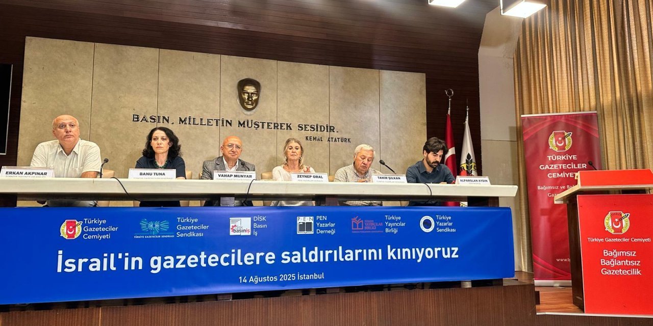 Basın meslek örgütleri: İsrail gazetecilere yönelik soykırımdan vazgeçmeli