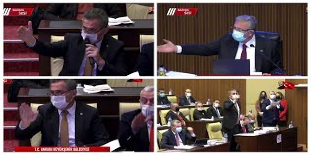 Mansur Yavaş'tan meclisi sabote etmek isteyen AKP'lilere "Masaya çık tepin istersen" Ankara Büyükşehir Belediye Meclisi’nde "Önerge krizi"