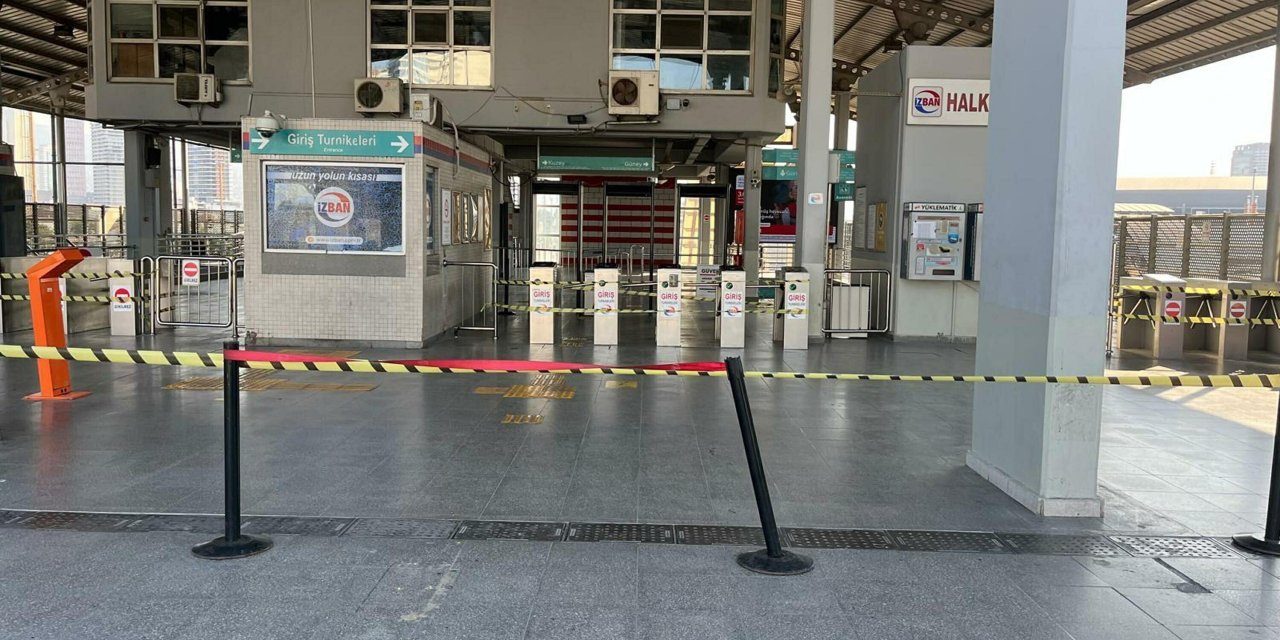 İZBAN seferleri, memurların iş bırakma eylemi nedeniyle iptal edildi