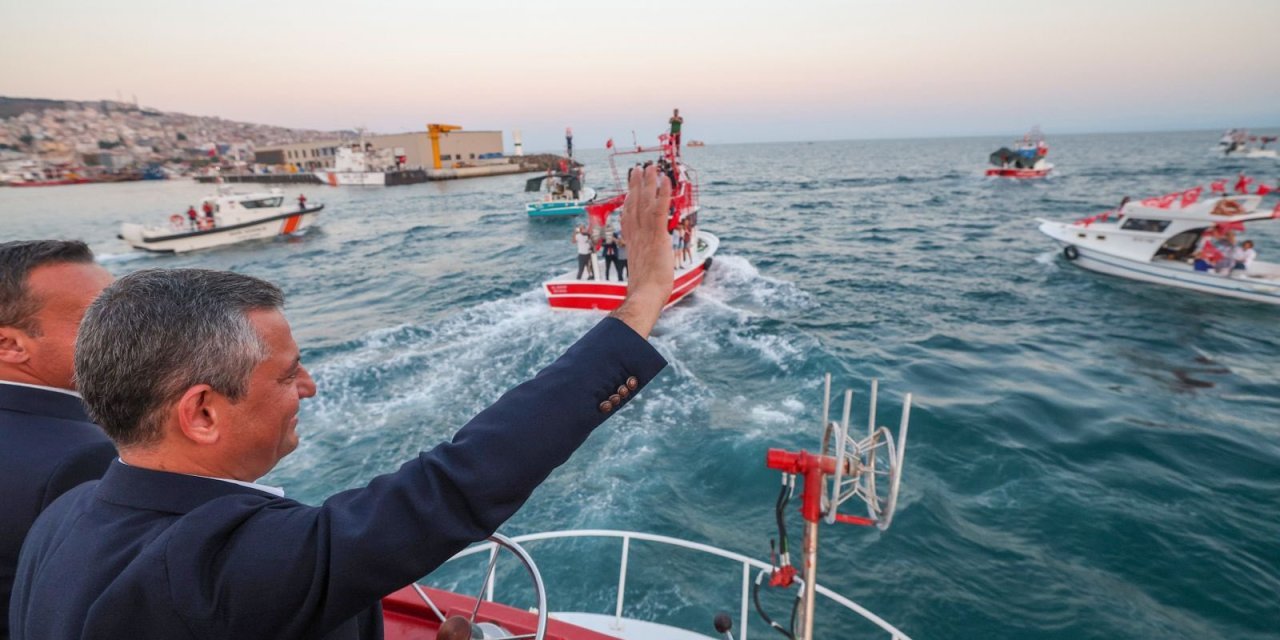 Özgür Özel, balıkçılarla av sezonunu açtı: Vira bismillah