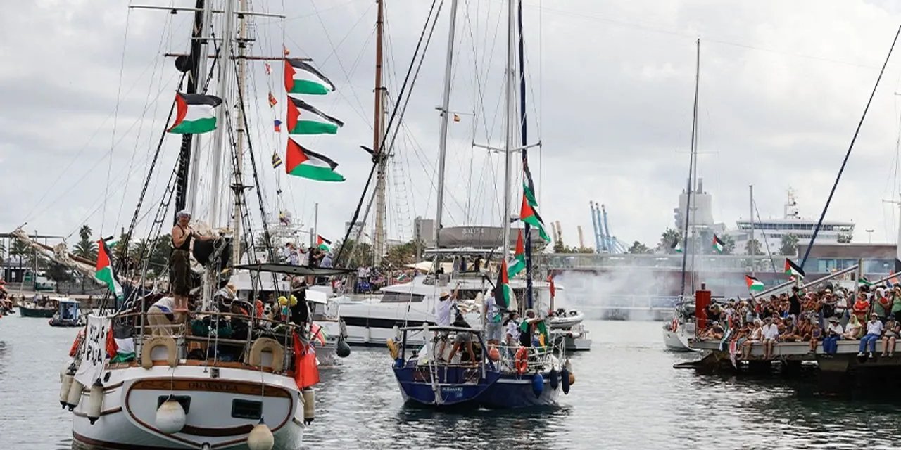 Küresel Sumud Filosu Gazze’ye yelken açtı: Türkiye’den dört milletvekili katıldı
