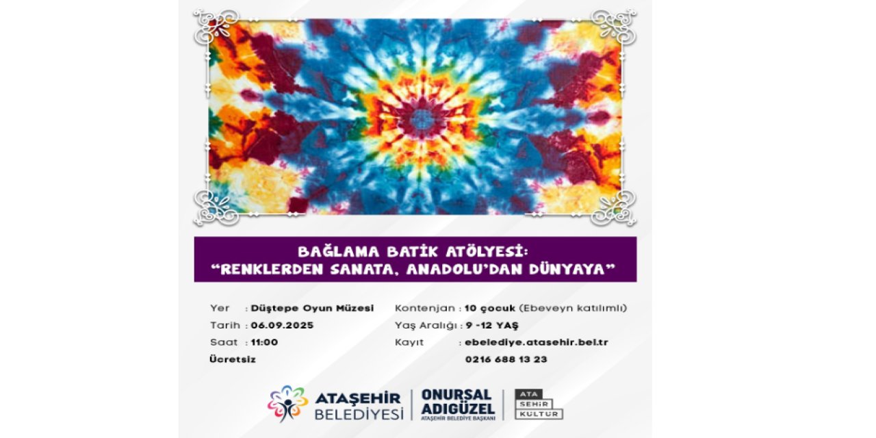 “Renklerden Sanata, Anadolu’dan Dünyaya”