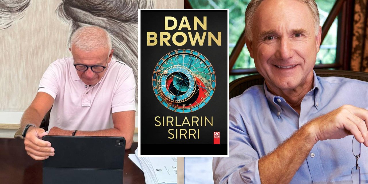 Dan Brown, yeni kitabı 'Sırların Sırrı'nı Ertuğrul Özkök'e anlattı: Her insanın bir gün mutlaka öğreneceği ama kimseye anlatamayacağı sır nedir?