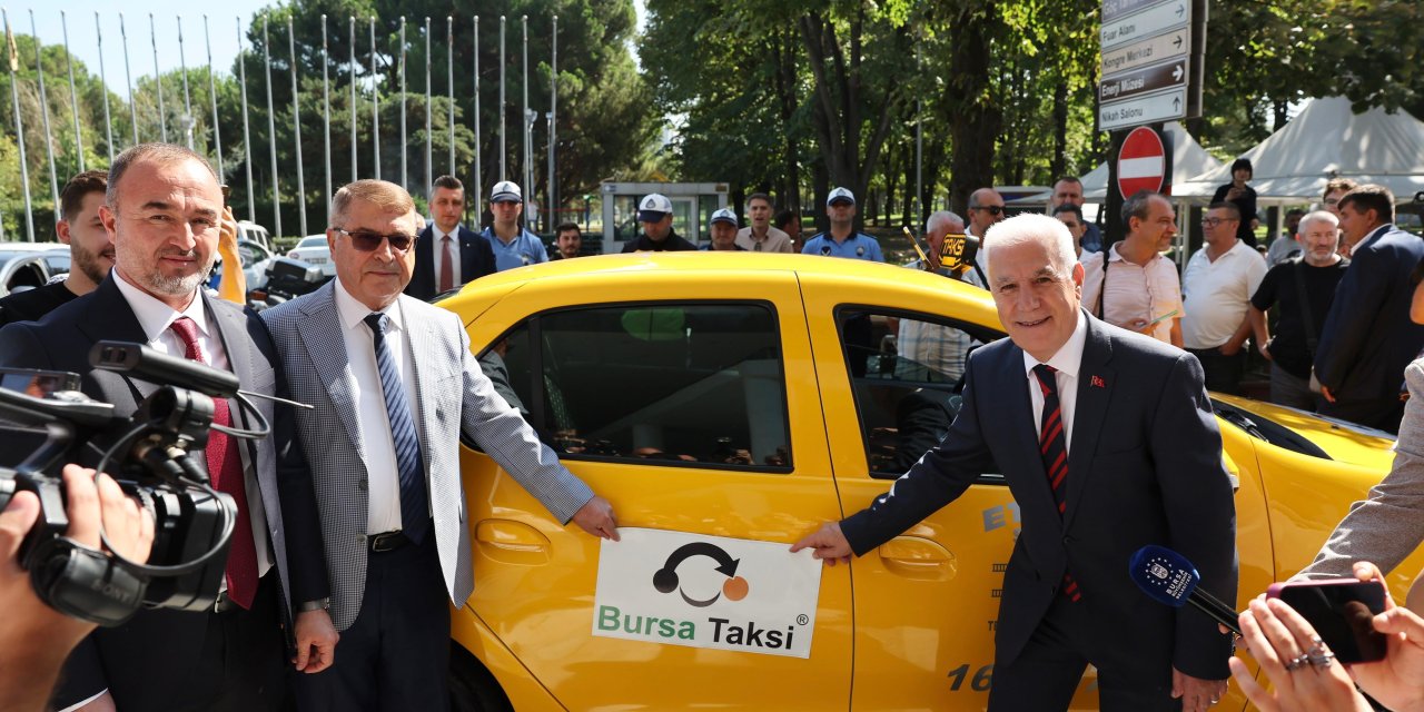Türkiye'ye öncü 'Bursa Taksi' yollarda