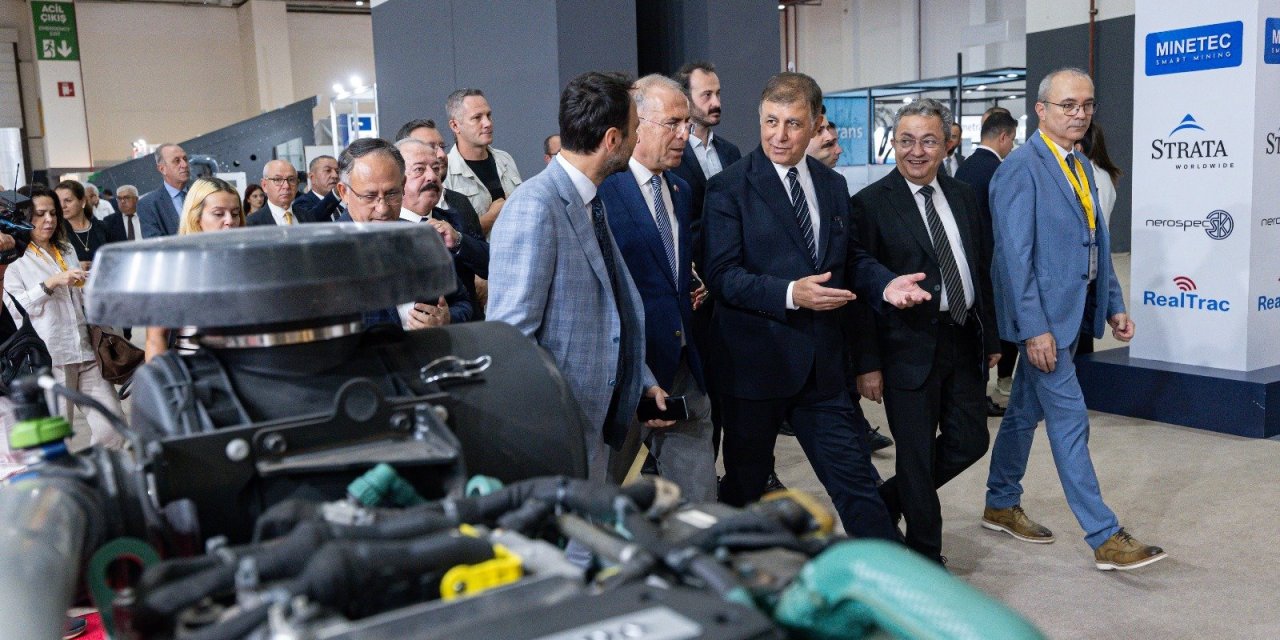 İzmir'de maden sektörü MINEX 2025’te buluştu