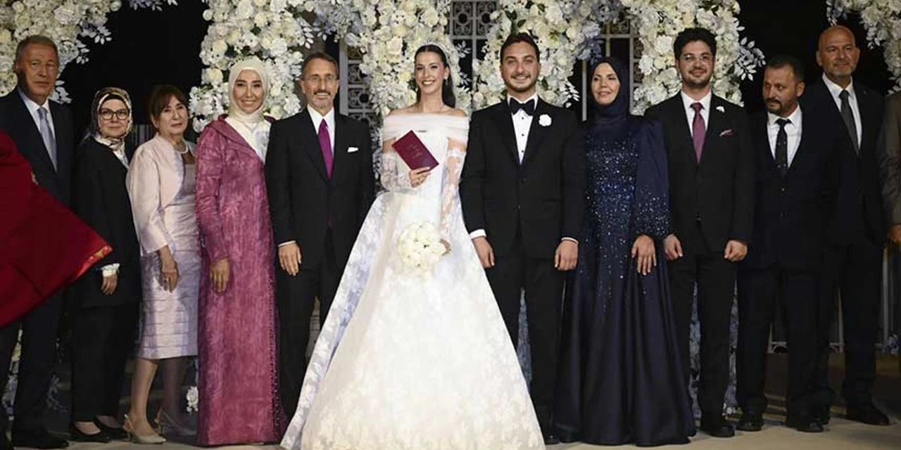 Fahrettin Altun'un oğlu evlendi, "Erdoğan" detayı dikkat çekti