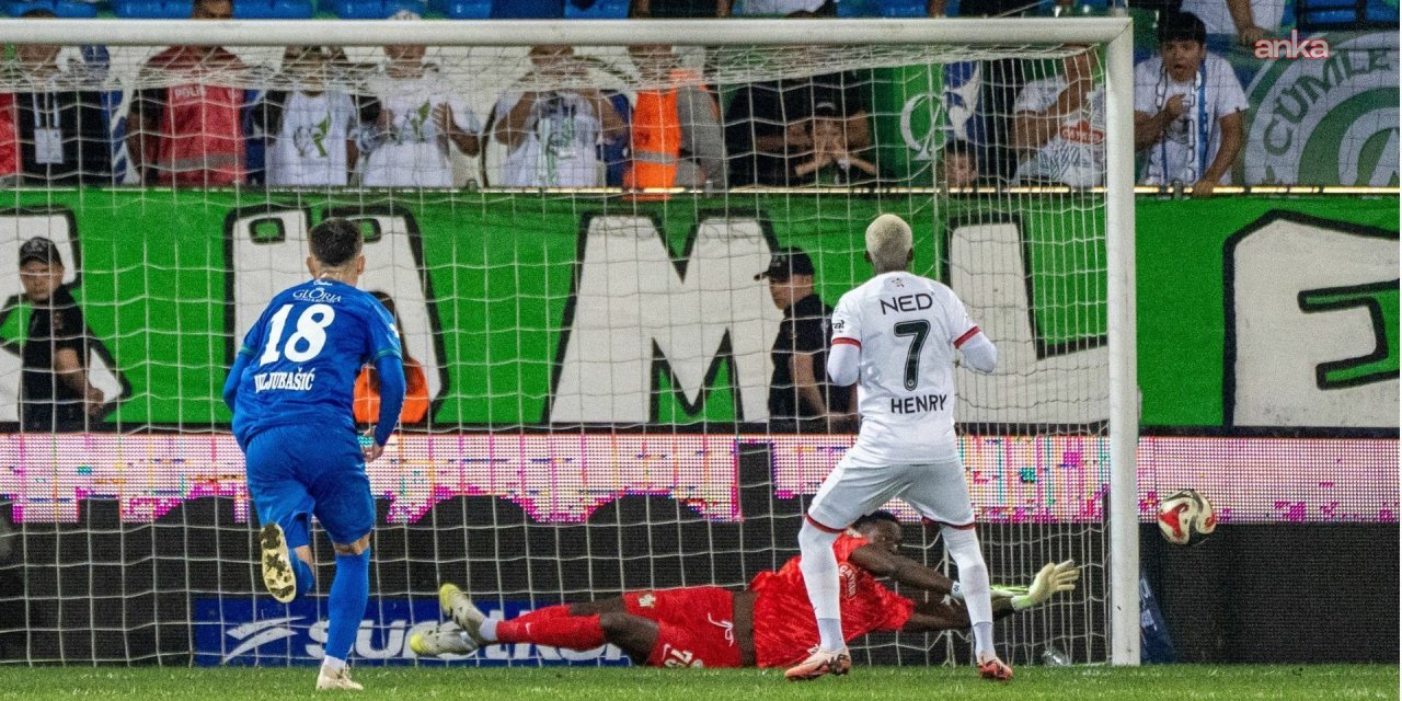 Çaykur Rizespor, Gençlerbirliği'ni 1-0 mağlup etti