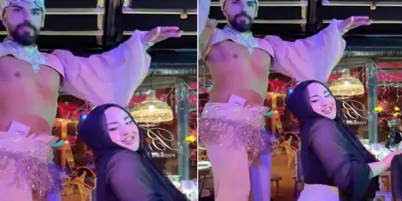 Dansı “dini değerlere hakaret” sayılmıştı... Başörtülü kadın tutuklandı