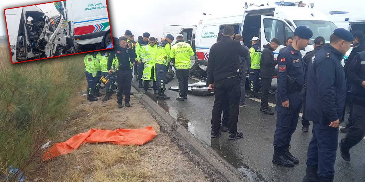 Aksaray’da otoyolda facia gibi kaza: 2 asker şehit, 1 sivil öldü, 3 yaralı!