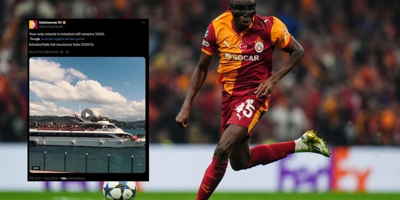 Osimhen ezdi geçti! Galatasaray'dan Liverpool'a olay gönderme: Tek mucizeniz bu