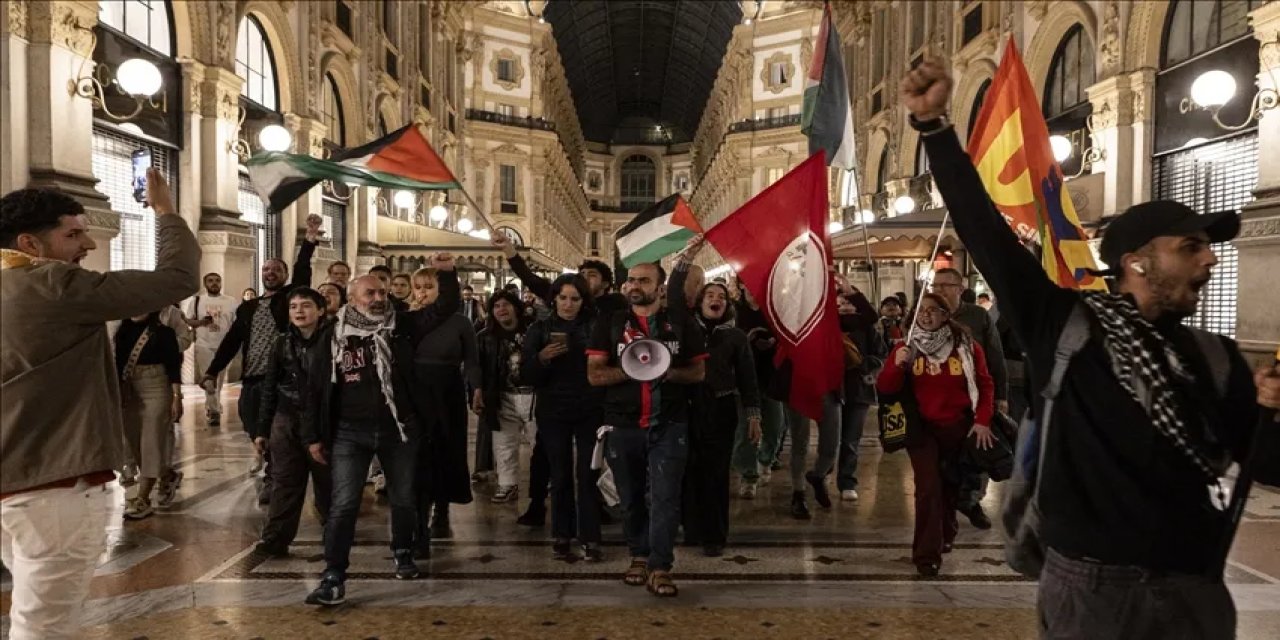 Tüm dünya İsrail’e isyan ediyor! Avrupa’da insanlar sokaklarda protestolar büyüyor