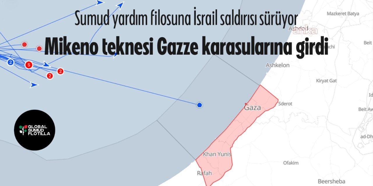 Abluka delindi: Küresel Sumud Filosu’na ait bir tekne Gazze karasularına girdi