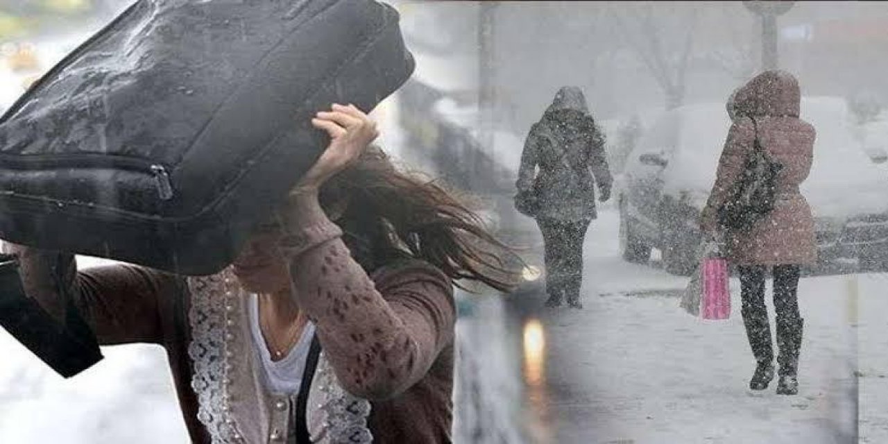 Aman dikkat! Meteoroloji sağanak ve kar için uyardı...