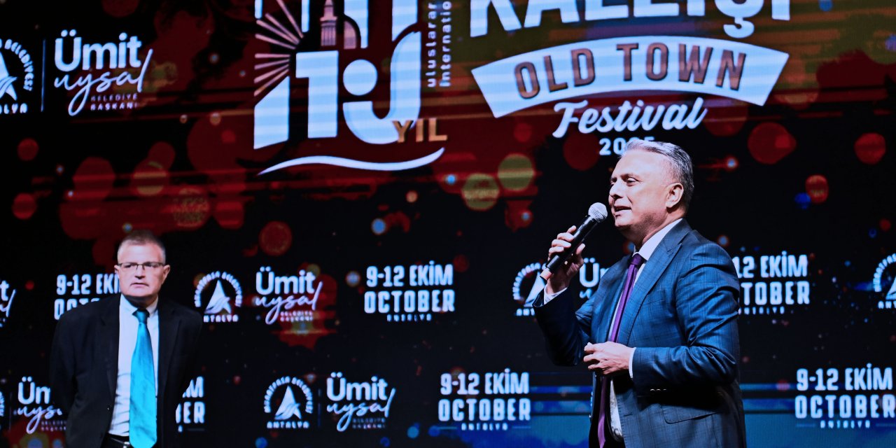 Muratpaşa Belediyesinden kutuplaşmaları kıran bir festival: Kaleiçi Old Town Festivali