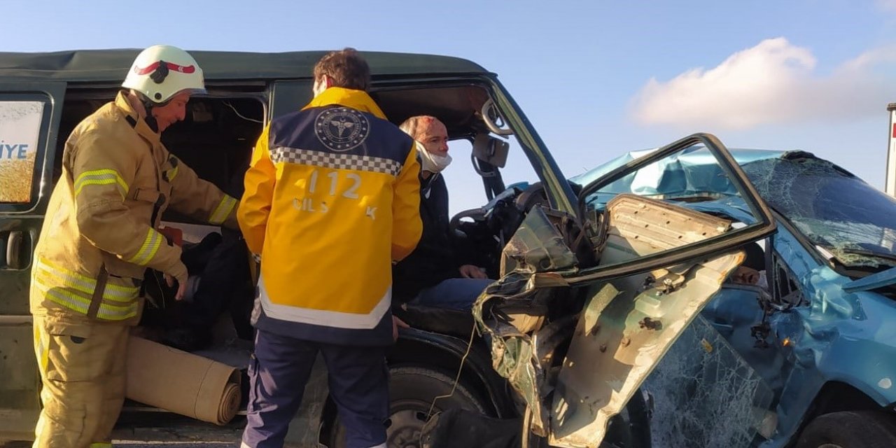 Silivri'de trafik kazası: 1 ölü 2 yaralı