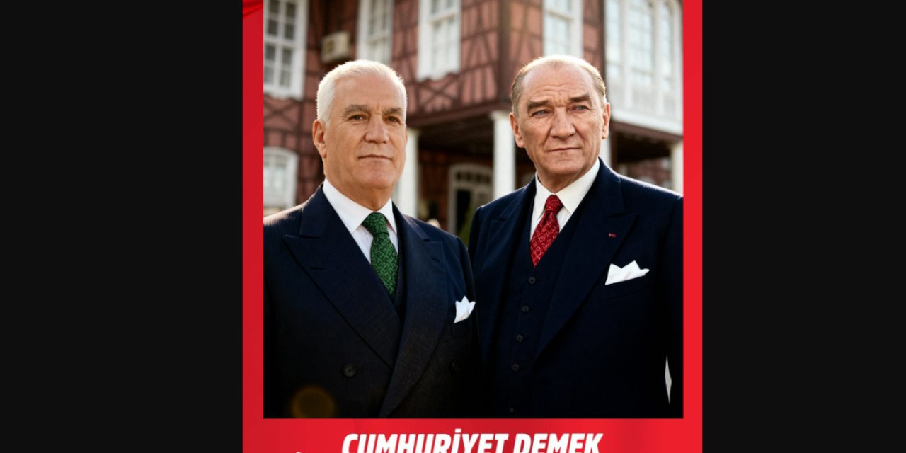 Bursalılar, Atatürk ile aynı karede