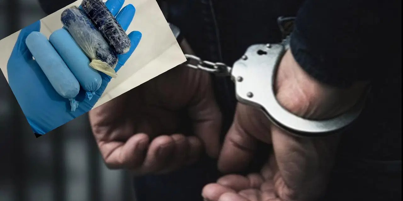 Muayene sonucu vücudunda 140 gram uyuşturucu çıktı, tutuklandı