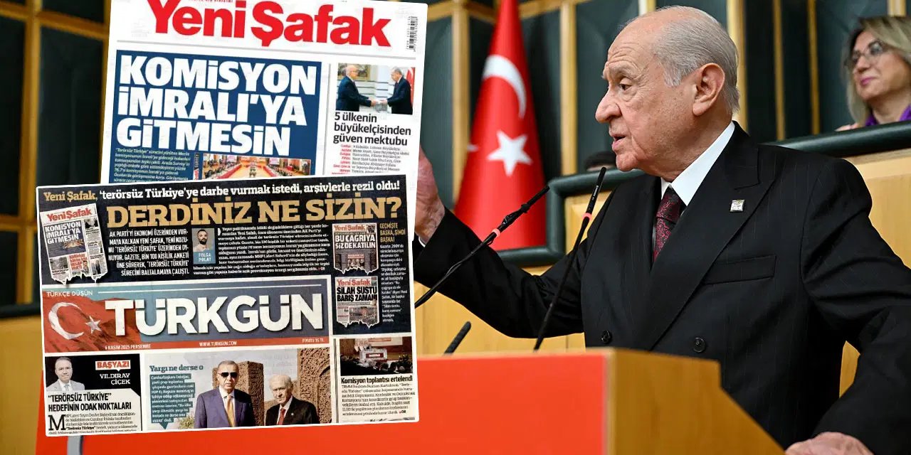 MHP'ye yakın gazete Türkgün, Yeni Şafak'ı hedef aldı: 'Derdiniz ne sizin?'