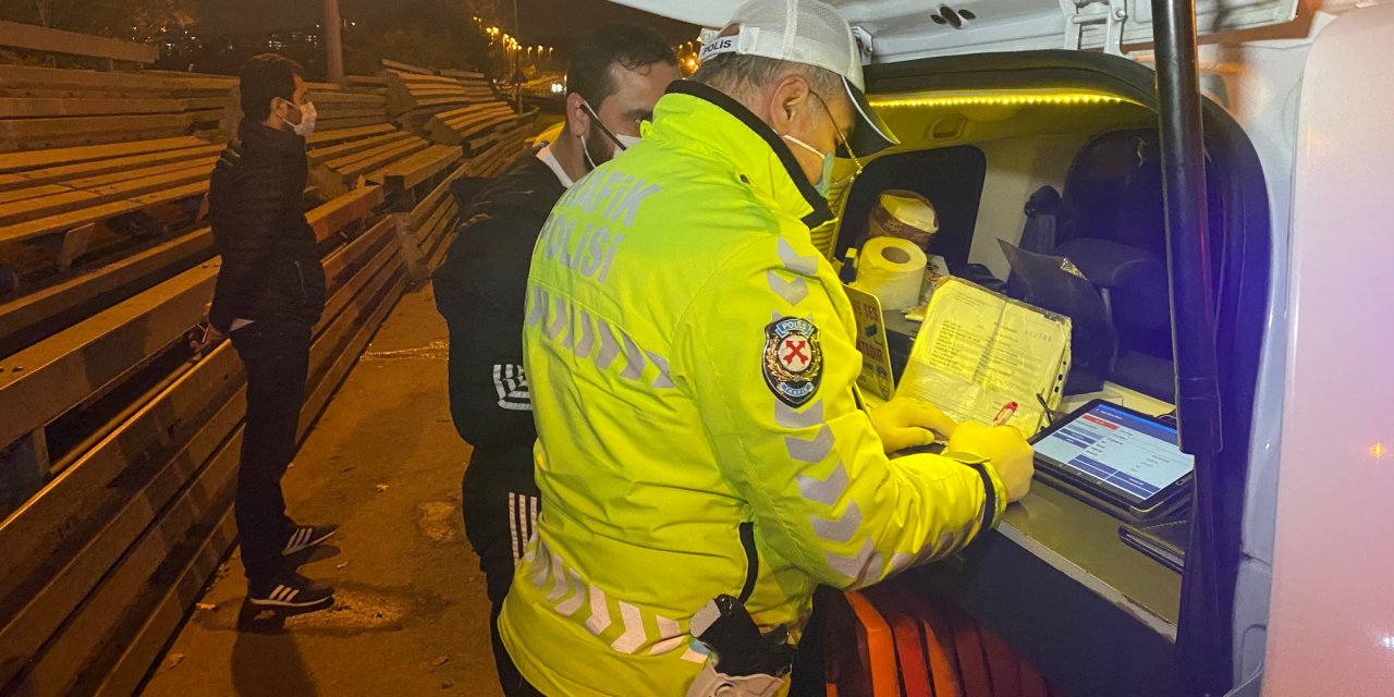 15 Temmuz Şehitler Köprüsü'nde kısıtlama denetimi