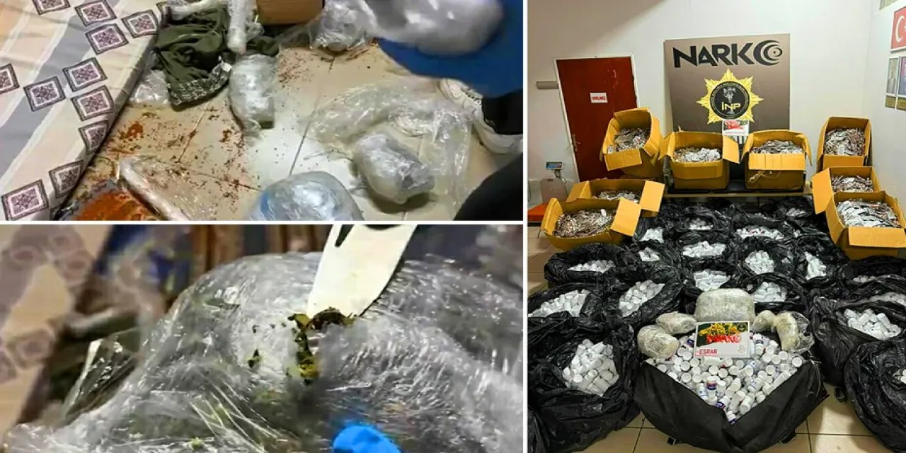 İzmir'de uyuşturucunun dağıtım merkezi deşifre edildi