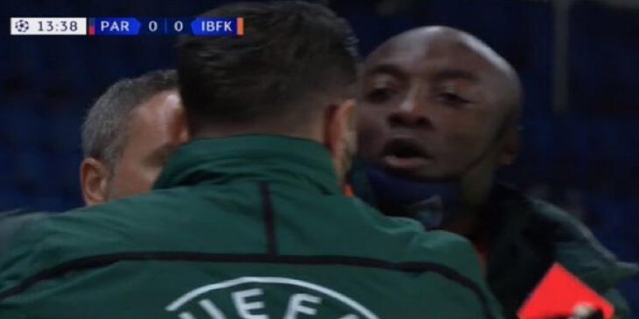 PSG - Başakşehir maçında 4'üncü hakemden Webo'ya ırkçı ifade!