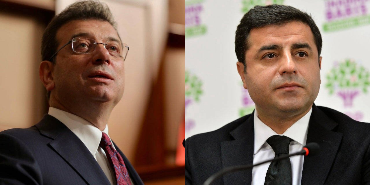 İmamoğlu'ndan Demirtaş çıkışı: Elektrikli sandalye ne kadar sandalye ise, sizin demokrasiniz de o kadar demokrasi