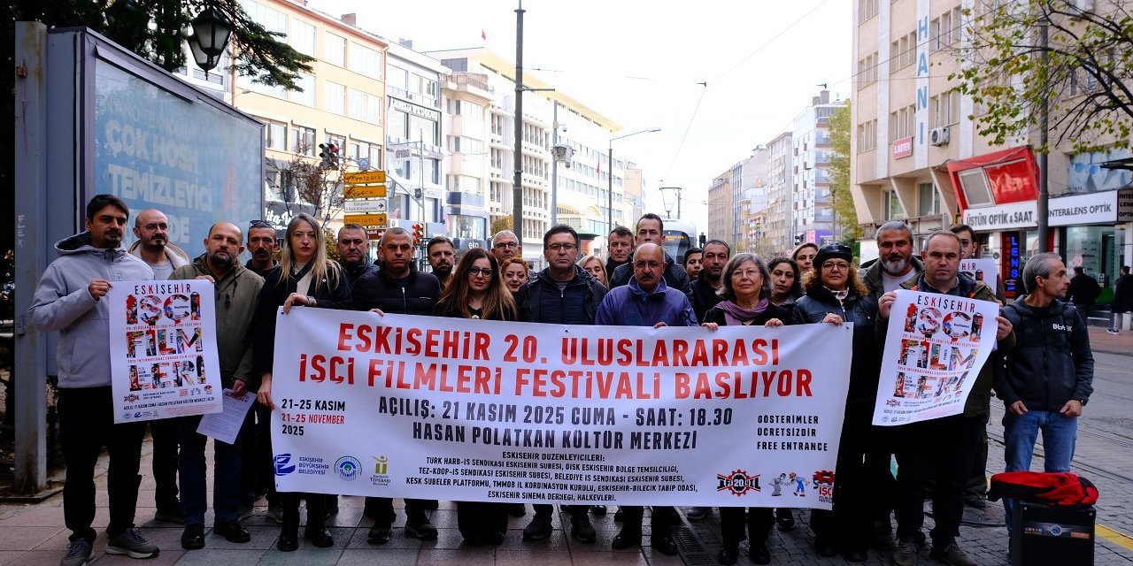 Eskişehir 20'nci Uluslararası İşçi Filmleri Festivali başlıyor