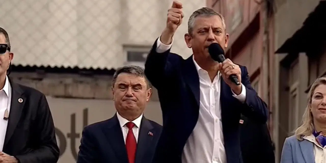 Özel'den Erdoğan'a: 'Günü gelince ama Ekrem Başkan ama Mansur Başkan seni yenecek!'