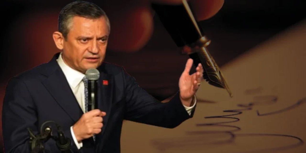 Özgür Özel'e yeni mektup! 16 CHP'linin imzası var