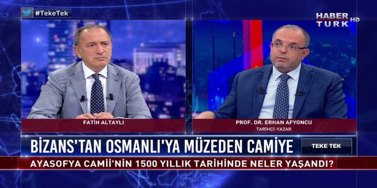 Plan ve Bütçe Komisyonu’nda Fatih Altaylı gündeme geldi... Erhan Afyoncu: Birlikte program yapmadık, sadece konuktum