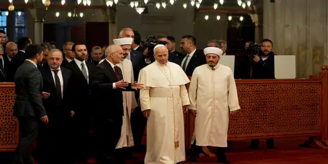 Papa 14. Leo, İstanbul'da: Sultanahmet'i ziyaret etti
